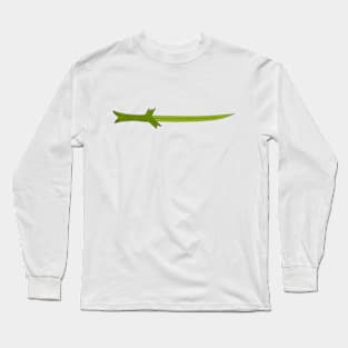 Adventure time Finn's grass sword Long Sleeve T-Shirt